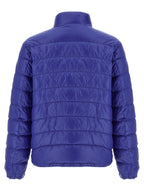 Moncler Blue Polyamide Full-Length Jacket