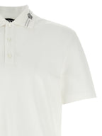 Versace White Cotton Polo Shirt