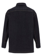 Fendi Blue Cotton Denim Jacket