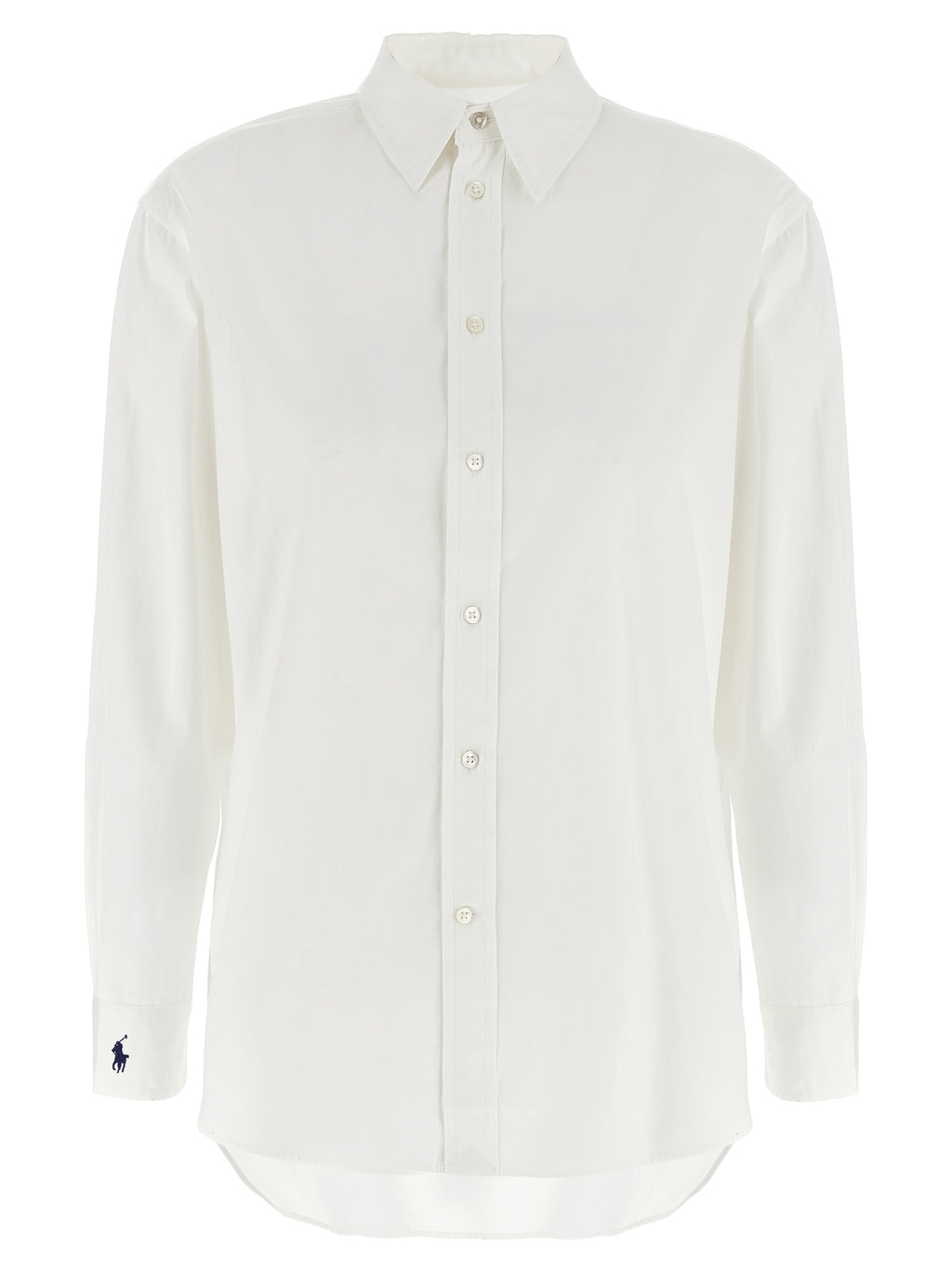Polo Ralph Lauren White Cotton Blouse