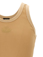 Fendi Beige Polyamide Tank Tops