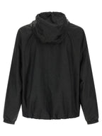 Versace Black Nylon Shell Jacket