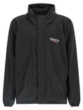Balenciaga Black Polyester Shell Jacket