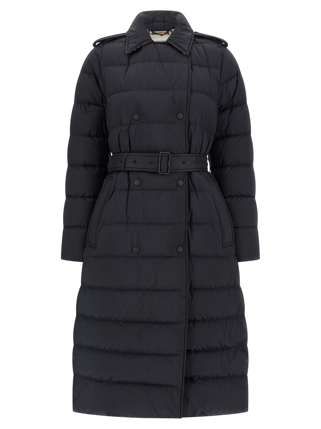 Burberry Black Polyamide Coat