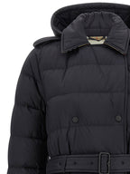 Burberry Black Polyamide Coat