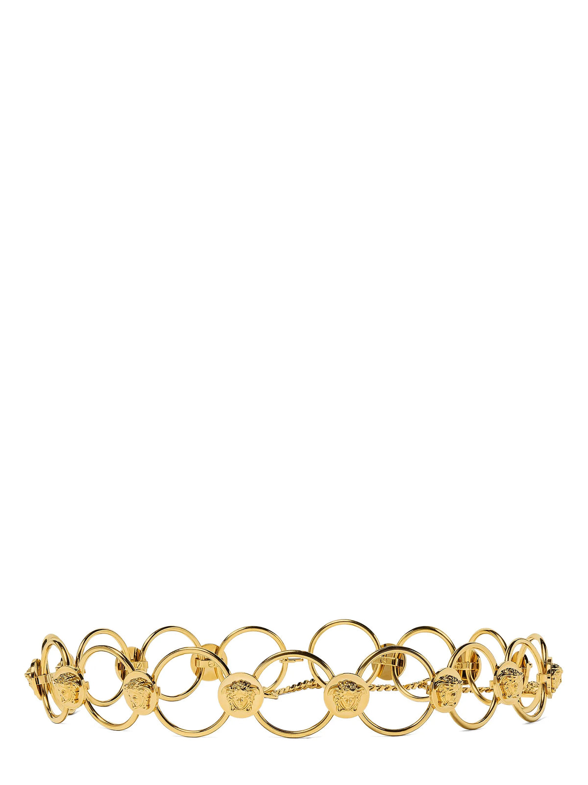 Versace Gold Brass Belt