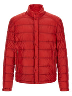 Moncler Red Polyamide Full-Length Jacket