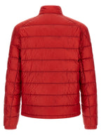 Moncler Red Polyamide Full-Length Jacket