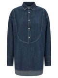 Polo Ralph Lauren Blue Cotton Blouse