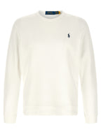 Polo Ralph Lauren White Cotton Sweatshirt
