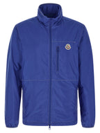 Moncler Blue Polyamide Shell Jacket