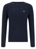 Polo Ralph Lauren Blue Cotton Cardigan