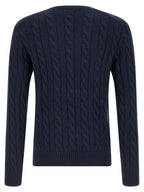 Polo Ralph Lauren Blue Cotton Cardigan