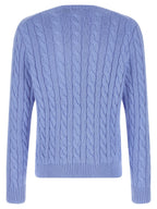 Polo Ralph Lauren Blue Cotton Cardigan