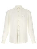 Polo Ralph Lauren White Linen Blouse