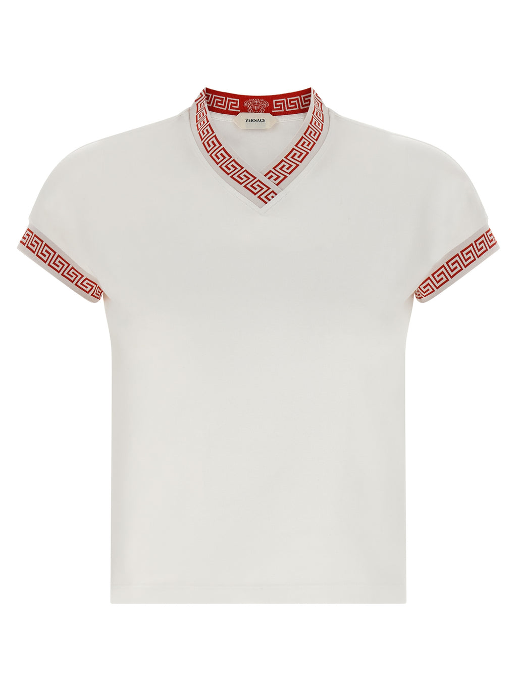 Versace Red Cotton Sportswear