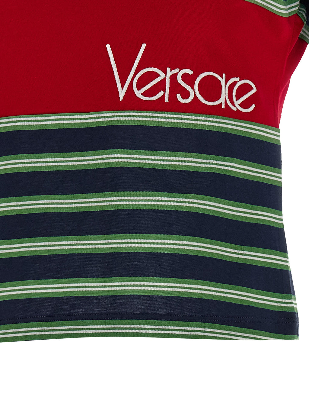 Versace Multicolor Cotton T-Shirt