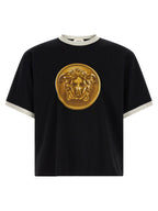 Versace Black Cotton T-Shirt