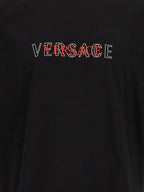 Versace Black Cotton T-Shirt