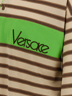 Versace Multicolor Cotton Polo Shirt