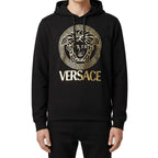Versace Black Cotton Hoodie