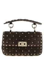 Valentino Garavani Brown Calfskin Shoulder Bag