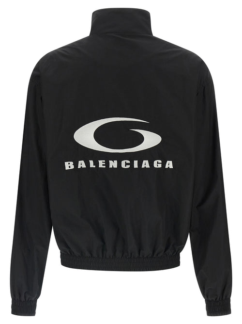 Balenciaga Black Cotton Bomber
