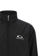 Balenciaga Black Cotton Bomber