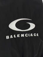 Balenciaga Black Cotton Bomber