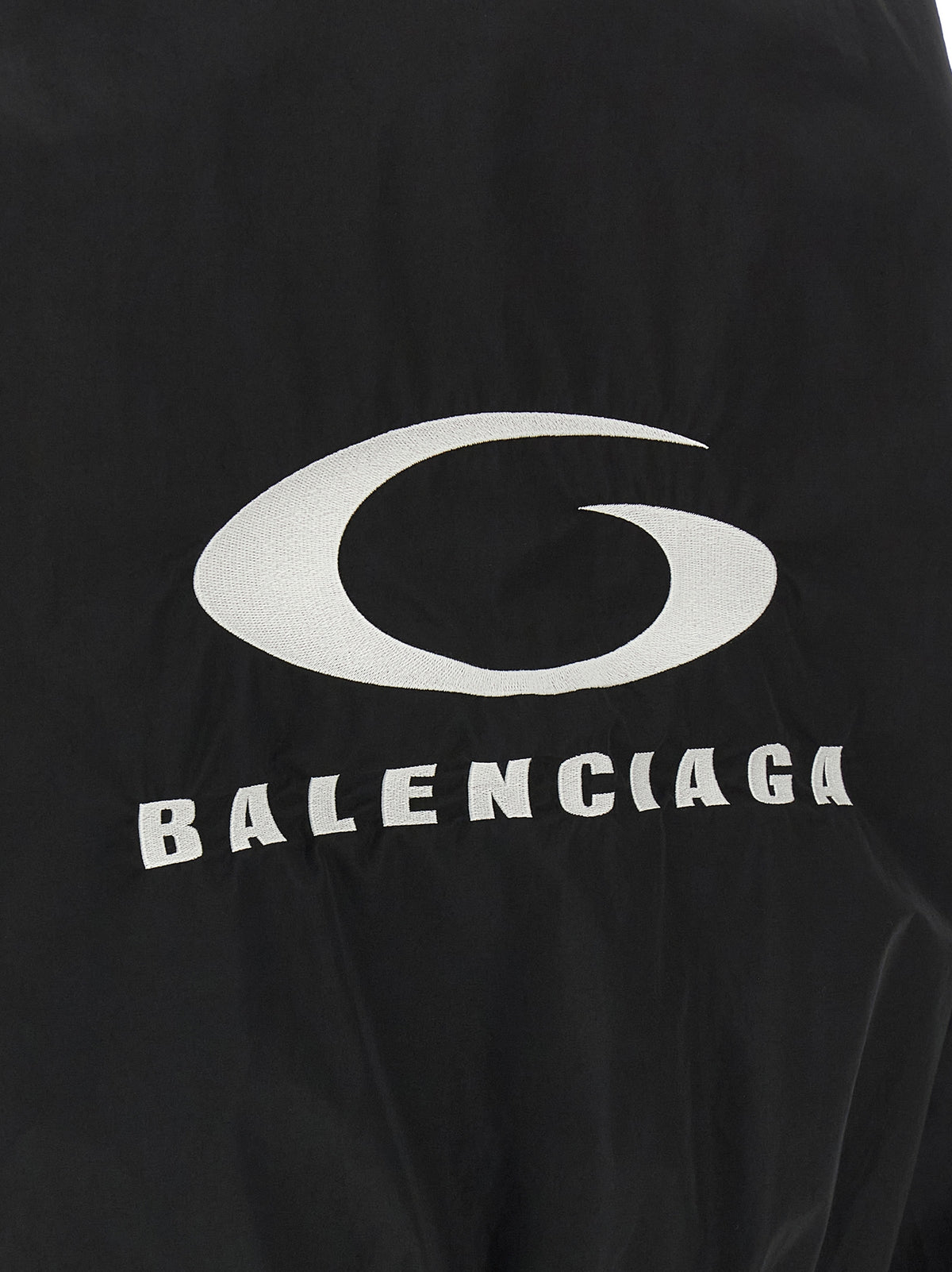 Balenciaga Black Cotton Bomber