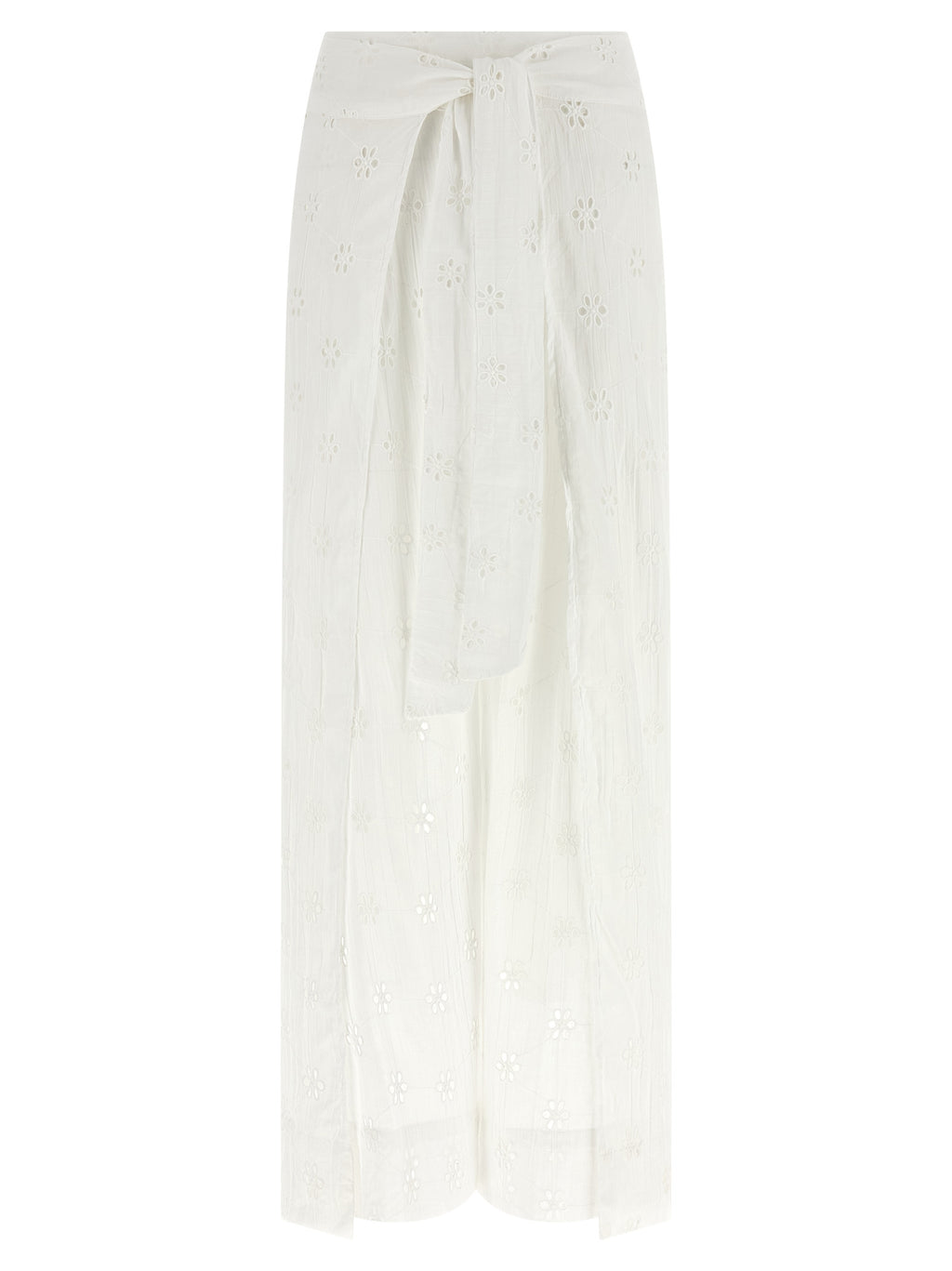 Polo Ralph Lauren White Cotton Casual Pants