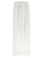 Polo Ralph Lauren White Cotton Casual Pants