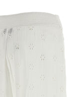 Polo Ralph Lauren White Cotton Casual Pants