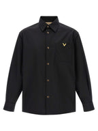 Valentino Garavani Black Polyester Jacket