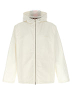 Gucci White Cotton Shell Jacket