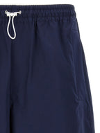 Gucci Blue Cotton Bermuda Shorts