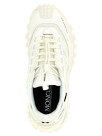 Moncler White Polyamide Athletic Sneakers
