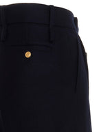 Gucci Blue Cashmere Casual Pants