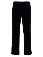 Gucci Blue Cotton Casual Pants
