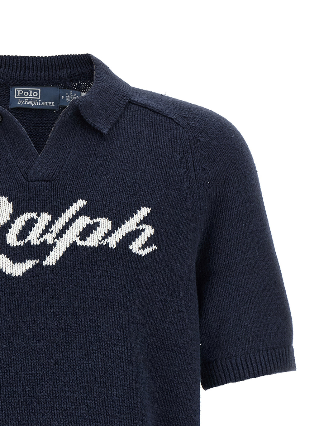 Polo Ralph Lauren Blue Linen Cardigan