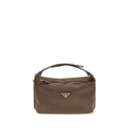 Prada Brown Recycled Polyamide Shoulder Bag