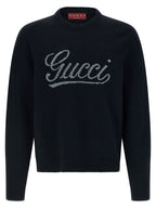 Gucci Blue Wool Cardigan