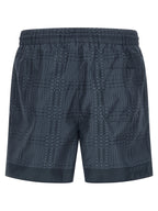 Gucci Blue Polyester Swim Shorts