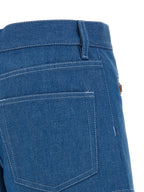 Gucci Blue Cotton Bermuda Shorts
