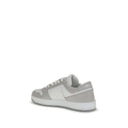 Prada Multicolor Calf Leather Bos Taurus Low Top Sneakers