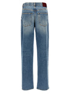 Gucci Blue Cotton Boyfriend Jeans