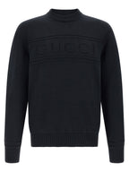 Gucci Blue Cotton Cardigan