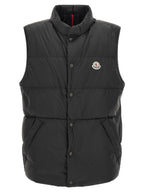 Moncler Black Polyamide Sleeveless Jacket