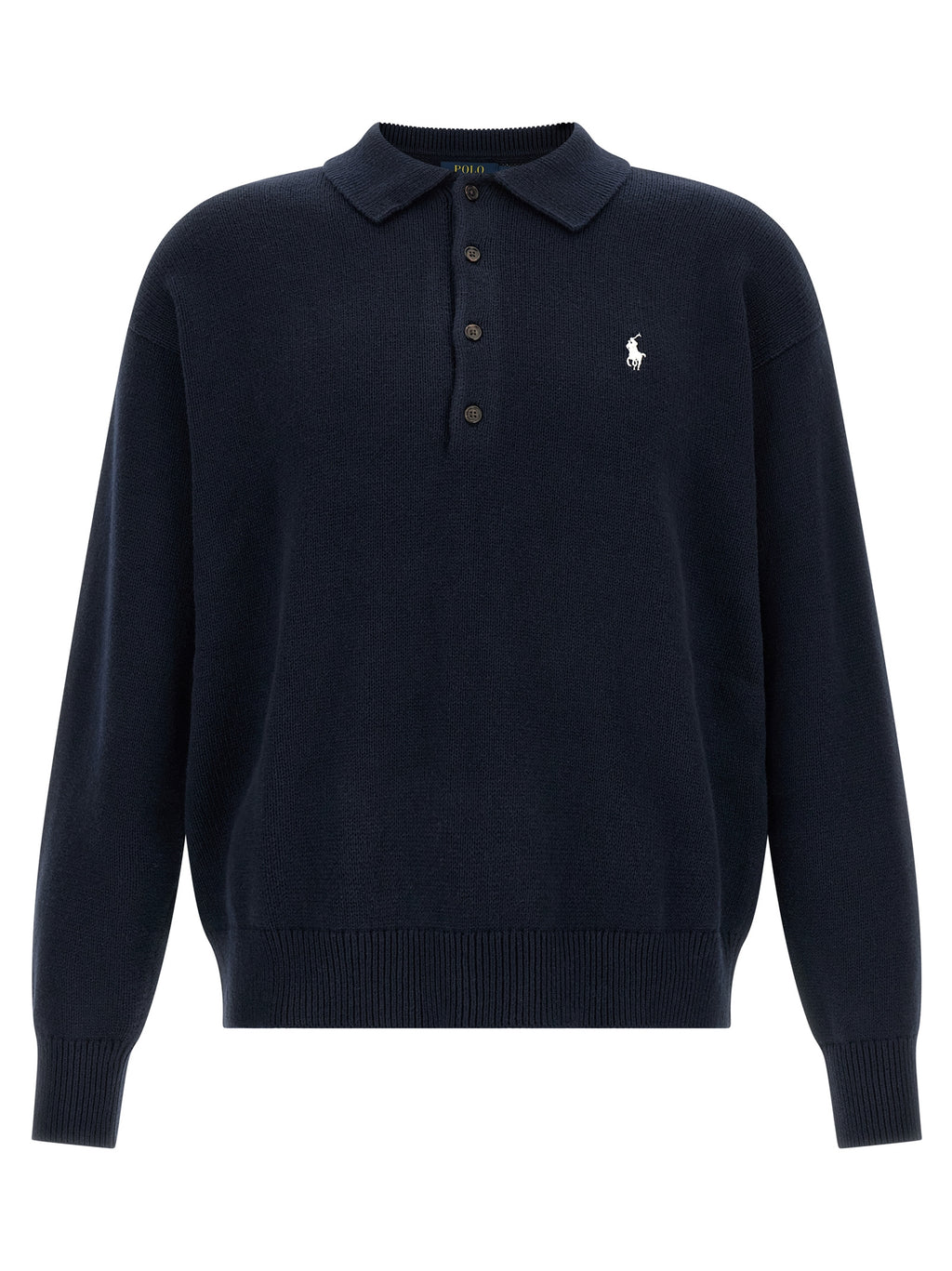 Polo Ralph Lauren Blue Cotton Cardigan
