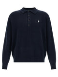 Polo Ralph Lauren Blue Cotton Cardigan